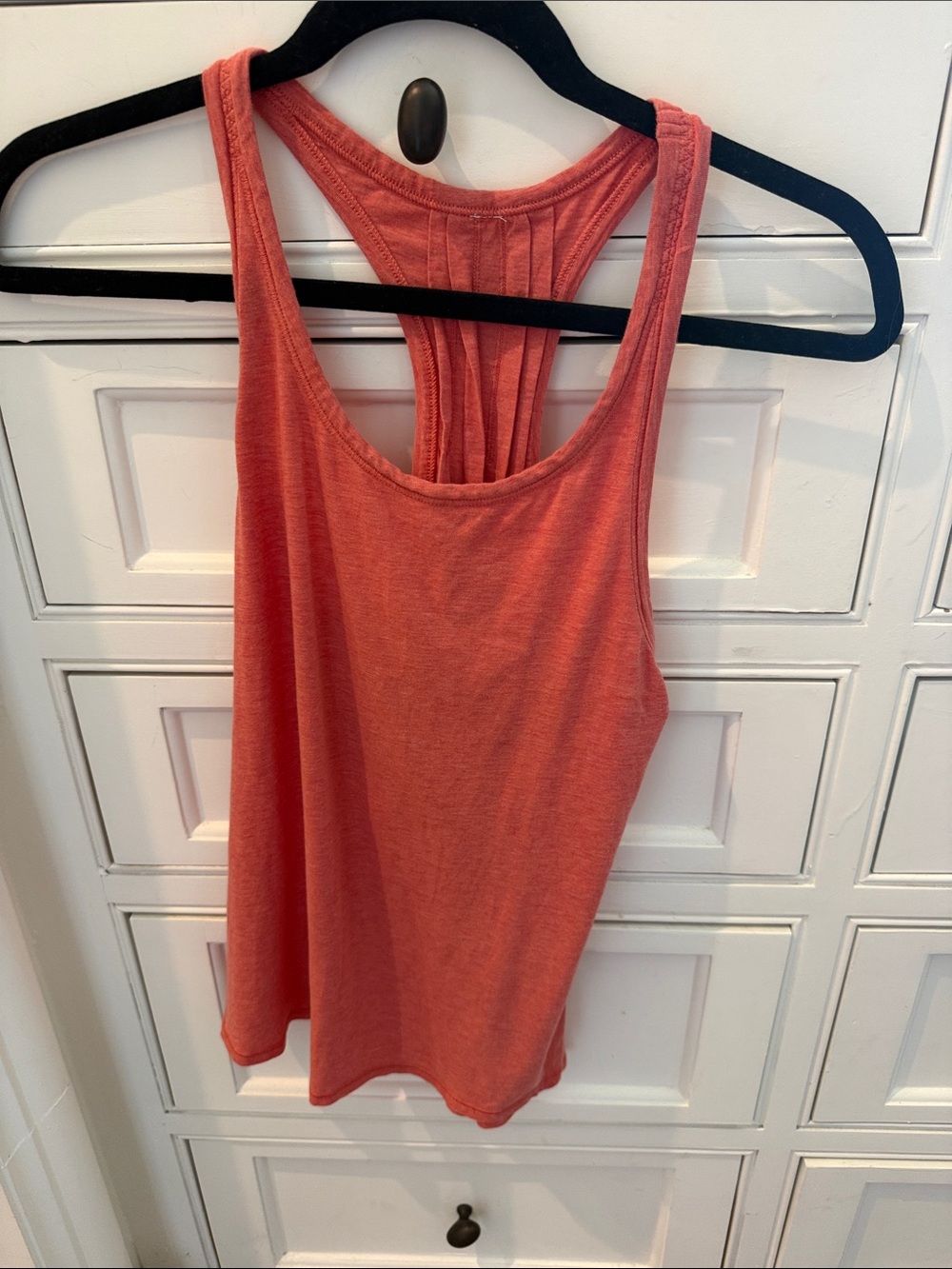 lululemon athletica Coral-Peach Racerback Tank